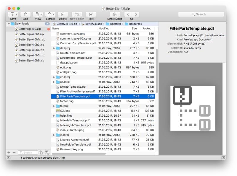 Zip Utility For Mac Os